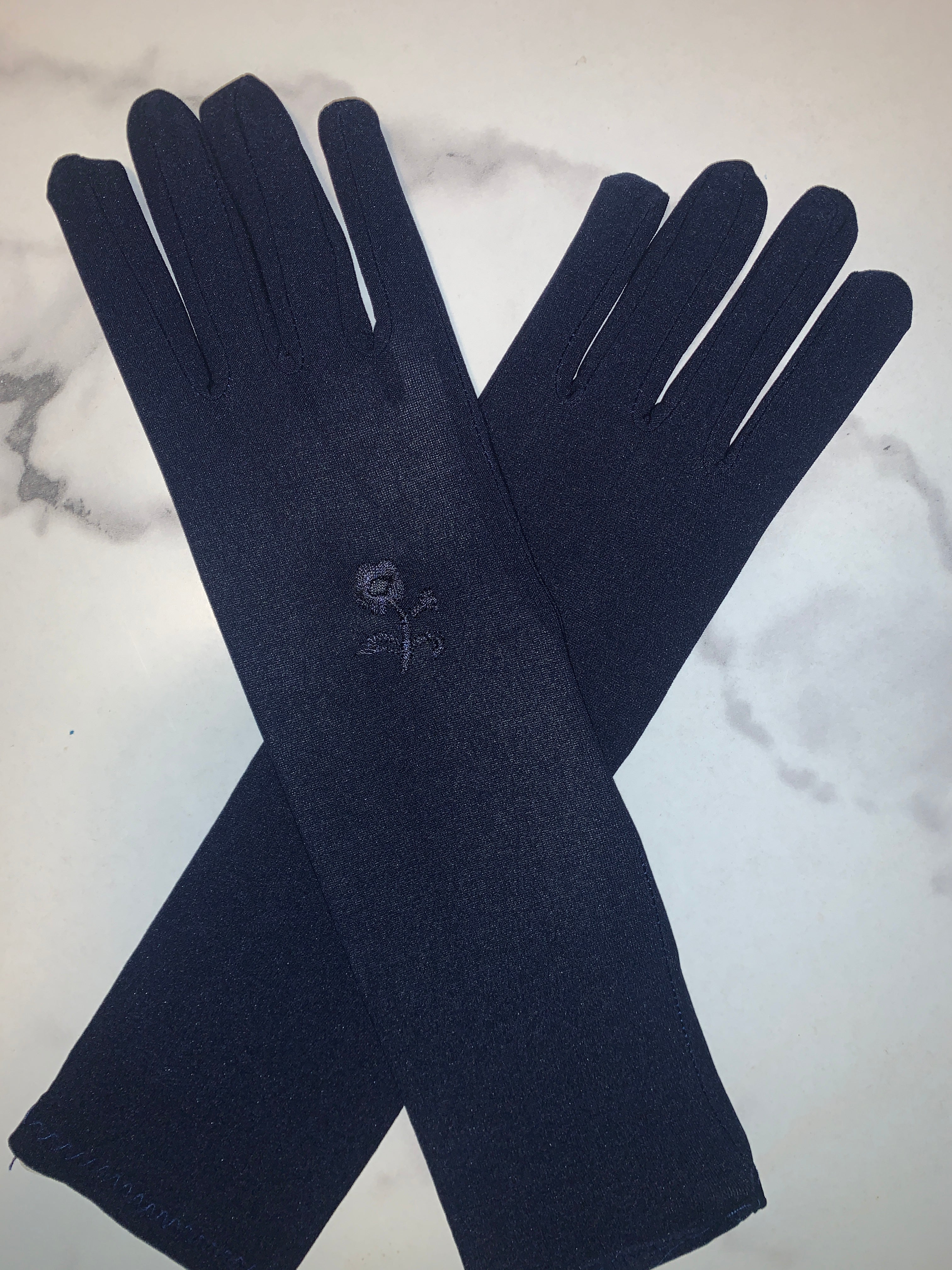 Navy Blue Gloves